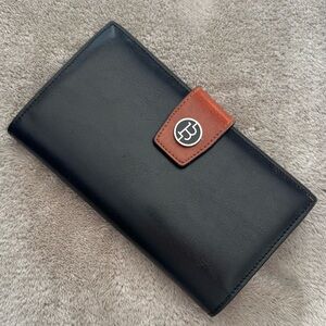 Bostanten Black and Brown RFID Wallet